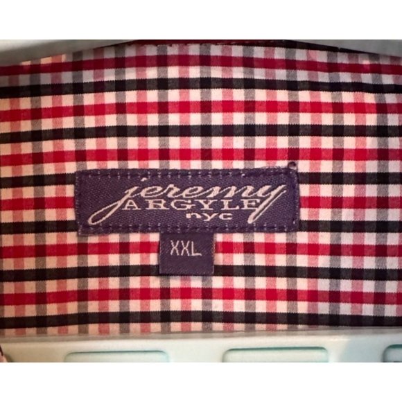 Jeremy Argyle NYC Men's L/S Button-down Shirt Size XXL - Picture 3 of 5